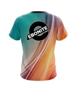Alternative view of Ebonite Multi Color Swirl CoolWick Bowling Jersey