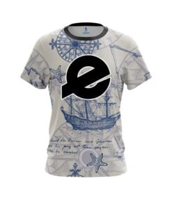 Ebonite Nautical Navigation CoolWick Bowling Jersey