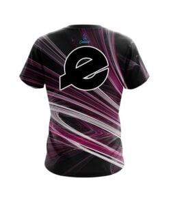 Alternative view of Ebonite Pink Motion Swirl CoolWick Bowling Jersey