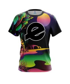Ebonite Psychedelic Lakeside CoolWick Bowling Jersey