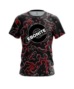 Ebonite Red Flowing Fluid CoolWick Bowling Jersey