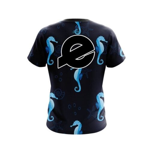 Ebonite Underwater Seahorse CoolWick Bowling Jersey - Image 2