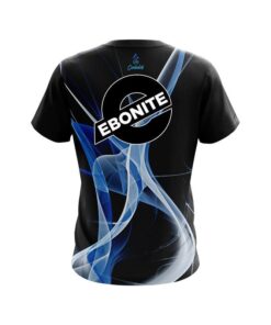 Alternative view of Ebonite Smokey Blue Wave CoolWick Bowling Jersey