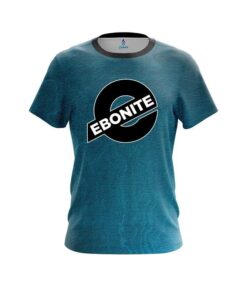 Ebonite Teal Grunge Canvas CoolWick Bowling Jersey