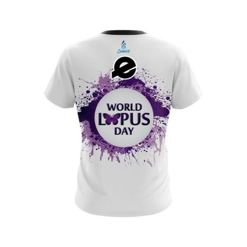 Ebonite World Lupus Cancer Awareness 2 CoolWick Bowling Jersey - Image 2