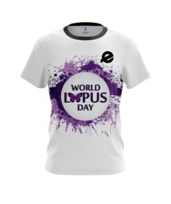 Ebonite World Lupus Cancer Awareness 2 CoolWick Bowling Jersey