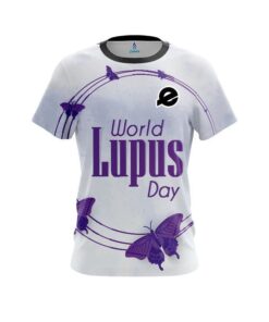 Ebonite World Lupus Cancer Awareness 3 CoolWick Bowling Jersey