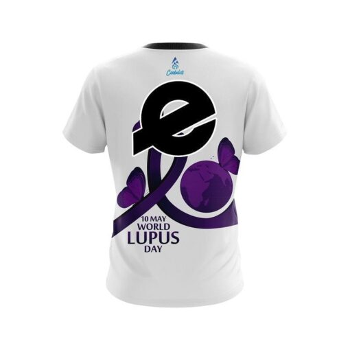 Ebonite World Lupus Cancer Awareness CoolWick Bowling Jersey - Image 2