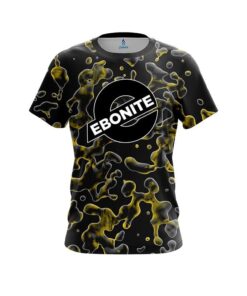 Ebonite Yellow Flowing Fluid CoolWick Bowling Jersey