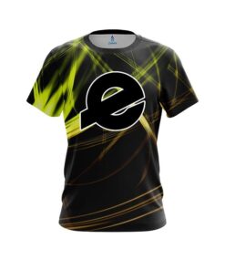 Ebonite Yellow Spiral CoolWick Bowling Jersey