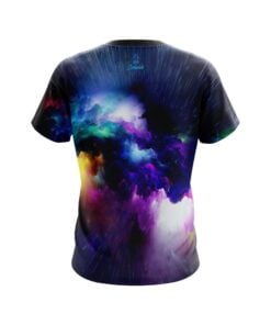 Alternative view of Plain Electrical Burst CoolWick Bowling Jersey