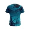 Plain Graphite Blue CoolWick Bowling Jersey - Image 2