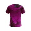 Plain Graphite Pink CoolWick Bowling Jersey - Image 2