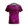 Plain Graphite Pink CoolWick Bowling Jersey