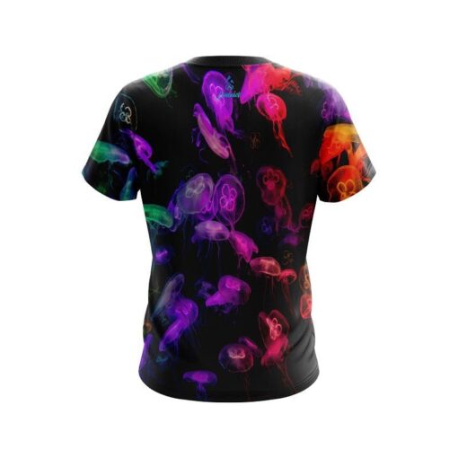 Plain Glowing Jellyfish CoolWick Bowling Jersey - Image 2