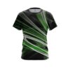 Plain Green Motion Swirl CoolWick Bowling Jersey