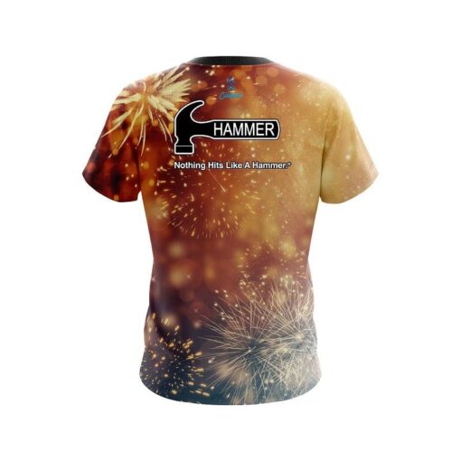 Hammer Holiday Explosion CoolWick Bowling Jersey - Image 2