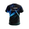 Hammer Aqua Swirl CoolWick Bowling Jersey - Image 2