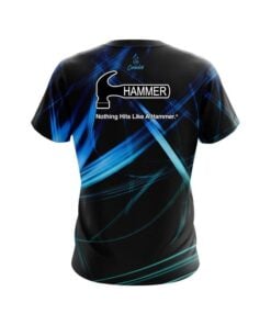 Alternative view of Hammer Aqua Swirl CoolWick Bowling Jersey