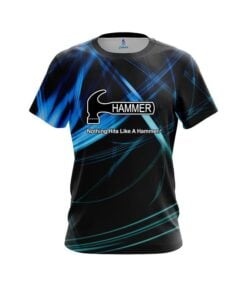 Hammer Aqua Swirl CoolWick Bowling Jersey