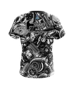Alternative view of Hammer Auto Parts Explosion CoolWick Bowling Jersey