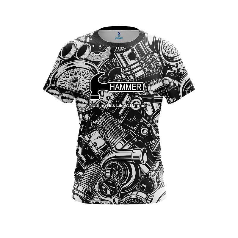 Hammer Auto Parts Explosion CoolWick Bowling Jersey