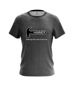 Hammer Black Grunge Canvas CoolWick Bowling Jersey