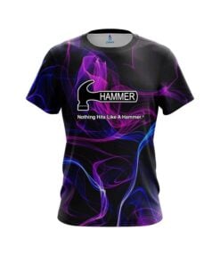 Hammer Blue Purple Smoke CoolWick Bowling Jersey