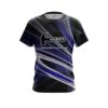 Hammer Blue Motion Swirl CoolWick Bowling Jersey
