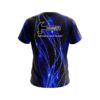 Hammer Blue Spiral Waves CoolWick Bowling Jersey - Image 2
