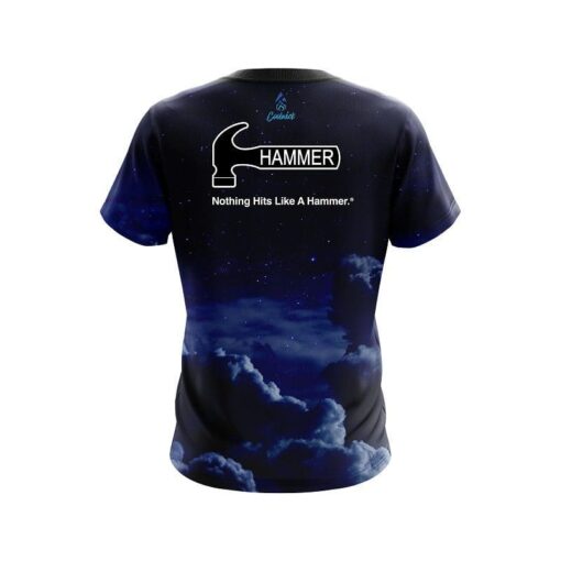 Hammer Cloudy Night CoolWick Bowling Jersey - Image 2