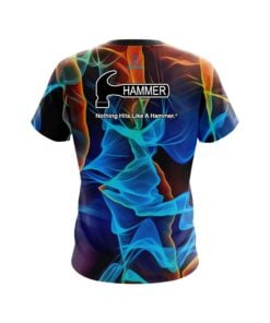 Alternative view of Hammer Cloudy Smoke CoolWick Bowling Jersey