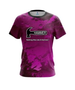 Hammer Graphite Pink CoolWick Bowling Jersey