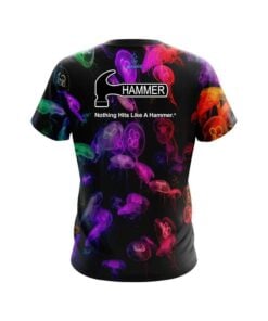 Alternative view of Hammer Glowing Jellyfish CoolWick Bowling Jersey