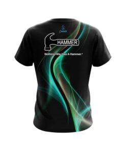 Alternative view of Hammer Glowing Wave CoolWick Bowling Jersey