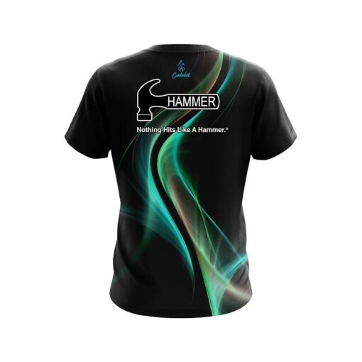 Hammer Glowing Wave CoolWick Bowling Jersey - Image 2