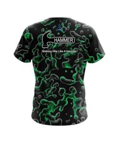 Alternative view of Hammer Green Flowing Fluid CoolWick Bowling Jersey
