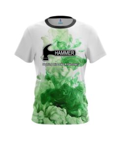 Hammer Green ink Splash CoolWick Bowling Jersey