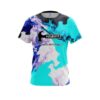 Hammer Liquid Marble Purple And Blue CoolWick Bowling Jersey