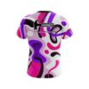 Hammer Modern Art Purple CoolWick Bowling Jersey - Image 2