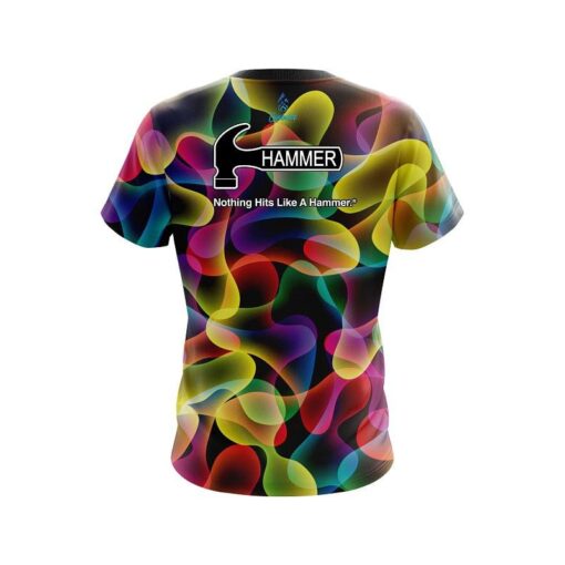 Hammer Multi Color Lava CoolWick Bowling Jersey - Image 2