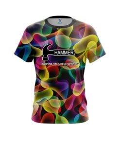 Hammer Multi Color Lava CoolWick Bowling Jersey