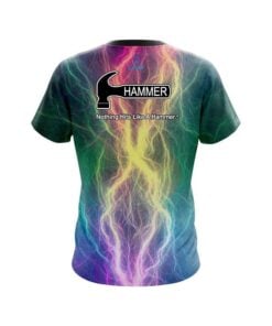 Alternative view of Hammer Multi Color Electric CoolWick Bowling Jersey