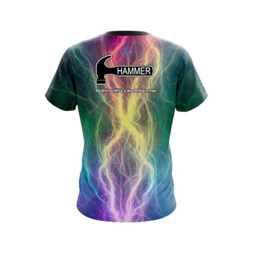Hammer Multi Color Electric CoolWick Bowling Jersey - Image 2