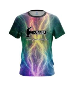 Hammer Multi Color Electric CoolWick Bowling Jersey
