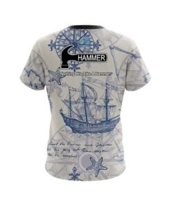 Alternative view of Hammer Nautical Navigation CoolWick Bowling Jersey