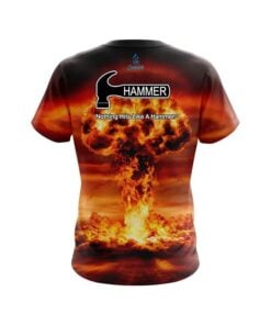Alternative view of Hammer Nuke Explosion CoolWick Bowling Jersey