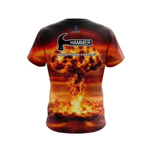 Hammer Nuke Explosion CoolWick Bowling Jersey - Image 2