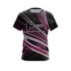 Hammer Pink Motion Swirl CoolWick Bowling Jersey