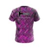 Hammer Pink Diamond Plate CoolWick Bowling Jersey - Image 2